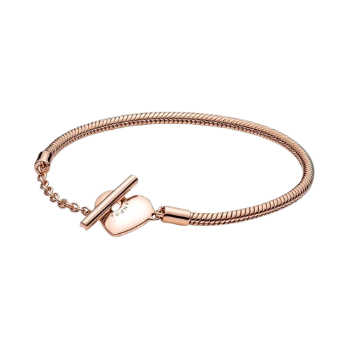 Radley Bracciale Donna Placcato Oro Rosa 18kt – Con Ciondolo Cuore E Cane Saltatore