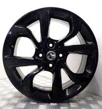 VAUXHALL CORSA 16" BLACK ALLOY WHEEL 13380635 (T-519)