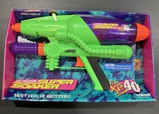 Vintage Larami Super Soaker XP 40 Water Gun Model Works