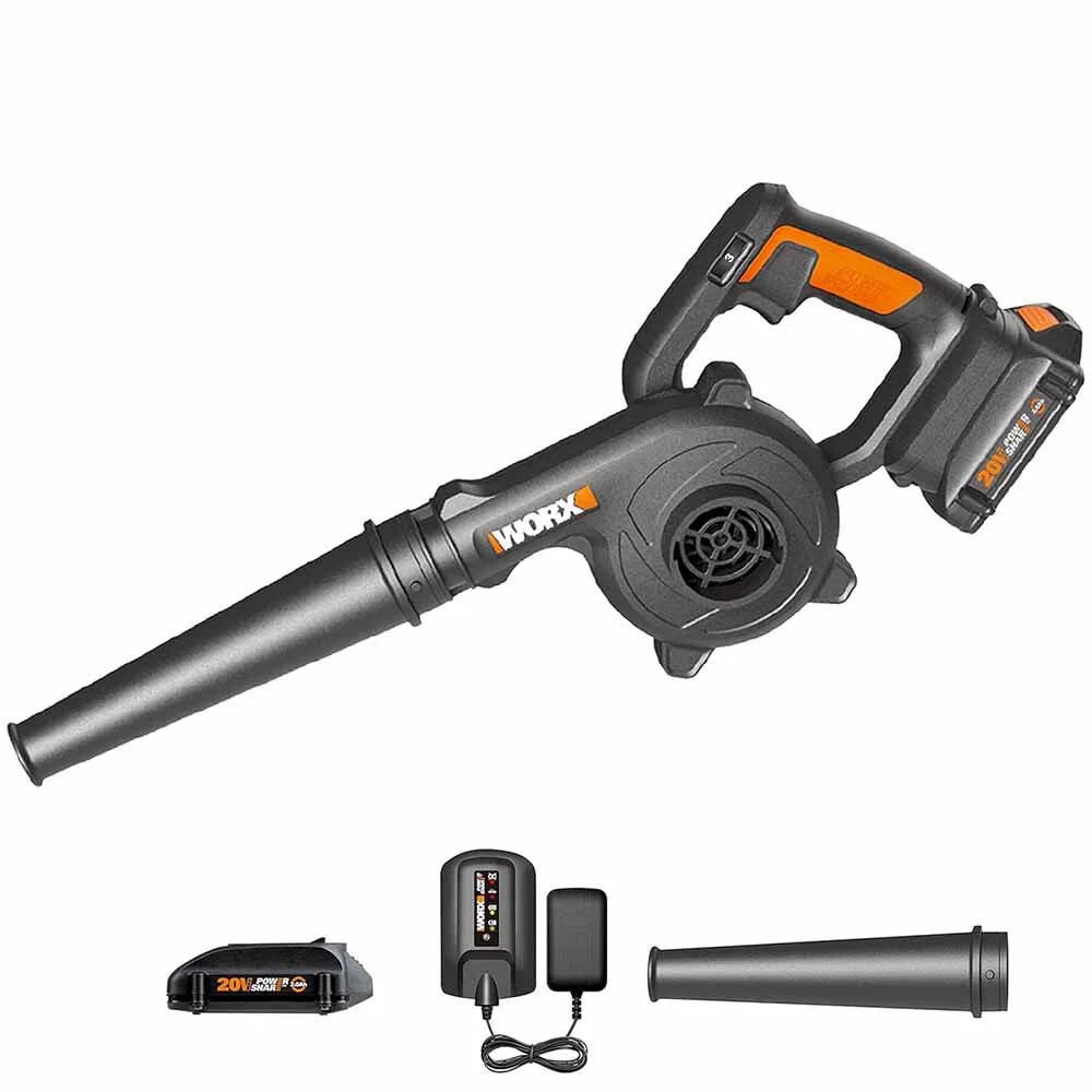 Комплект беспроводного магазинного вентилятора Worx 20V Power Share 27690₽