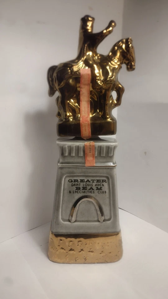 Jarra de whisky Jim Beam Saint Louis Beam & Specialties Club 1972 - De colección Foto 2 de 2