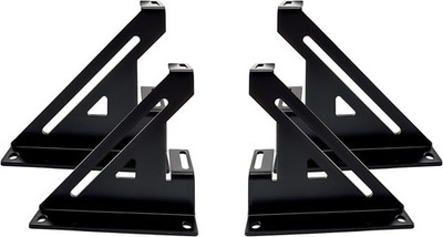 Steel 2 Amp Amplifier Rack Coated by Black Powder Used for Car Audio Systems ..
