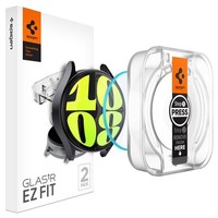Spigen 2X Schutzglas FüR Samsung Galaxy Watch 7 Tempered Glas Panzerfolie 44Mm