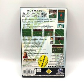Sega Saturn Olympic Soccer Atlanta 1996 | CIB | Deutsch | Zustand Sehr Gut
