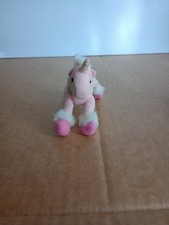 Toys-R-Us Animal Alley Animal Floppy Pink Unicorn mini Plush Stuffed Toy 2000