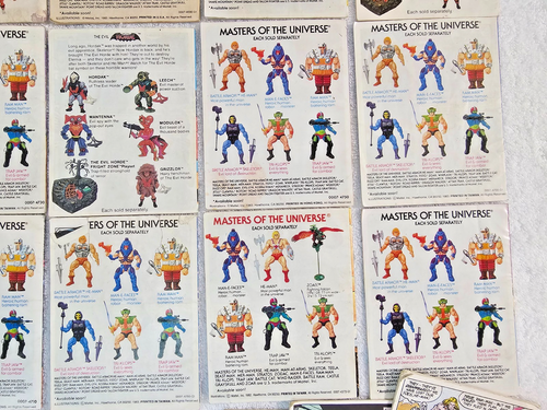 1982-86 He-Man MOTU Mini Comic Lot (27) | 23 Complete + 4 Coverless + Extras VG - Picture 15 of 22