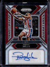 Patty Mills 2023-24 Panini Prizm #SS-PM Sensational Signatures Auto Red /99