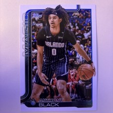 2025-26 Topps - Anthony Black #89 Orlando Magic Basketball Card Nm￼