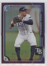 2015 Bowman Draft Chrome Purple Refractor 227/250 Daniel Robertson #175 ey6