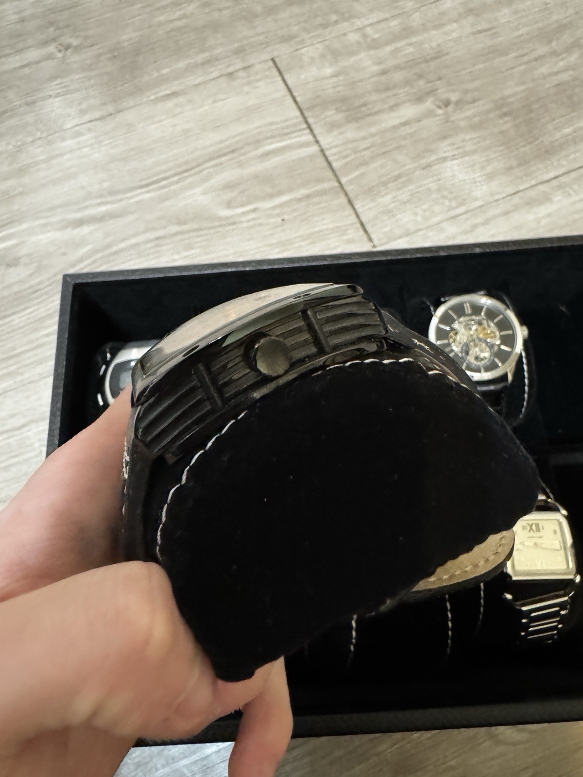 32 Degrees TT22 Automatic Skeleton Watch 44mm Sta… - image 2