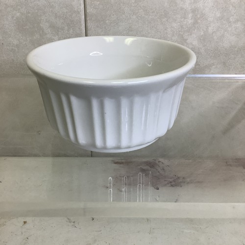 CorningWare French White Stoneware Ramekin 7 oz 200 ml Microwave Oven Safe