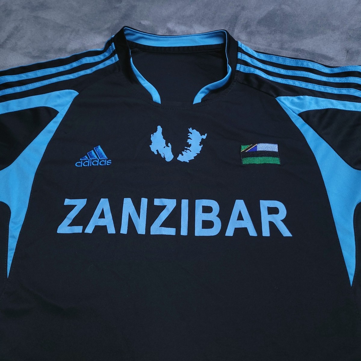 Zanzibar Soccer Youth Large Jersey Adidas National Flag Patch | eBay