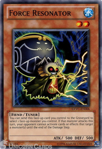 EXVC-EN006 Force Resonator Common UNL Edition Mint Yu-Gi-Oh! Card