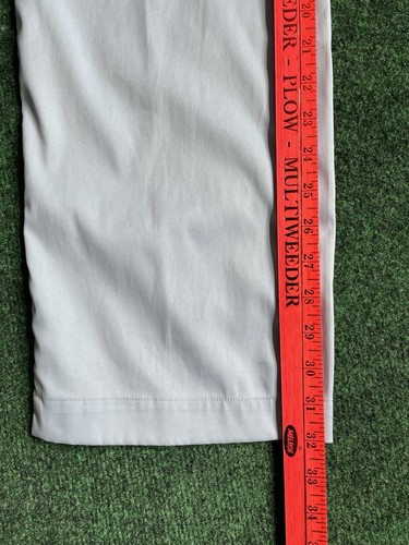 Nike Pants Mens 33x32 Blue Solid Golf Tour Performance Dri Fit Chino Outdoor - Picture 2 of 7