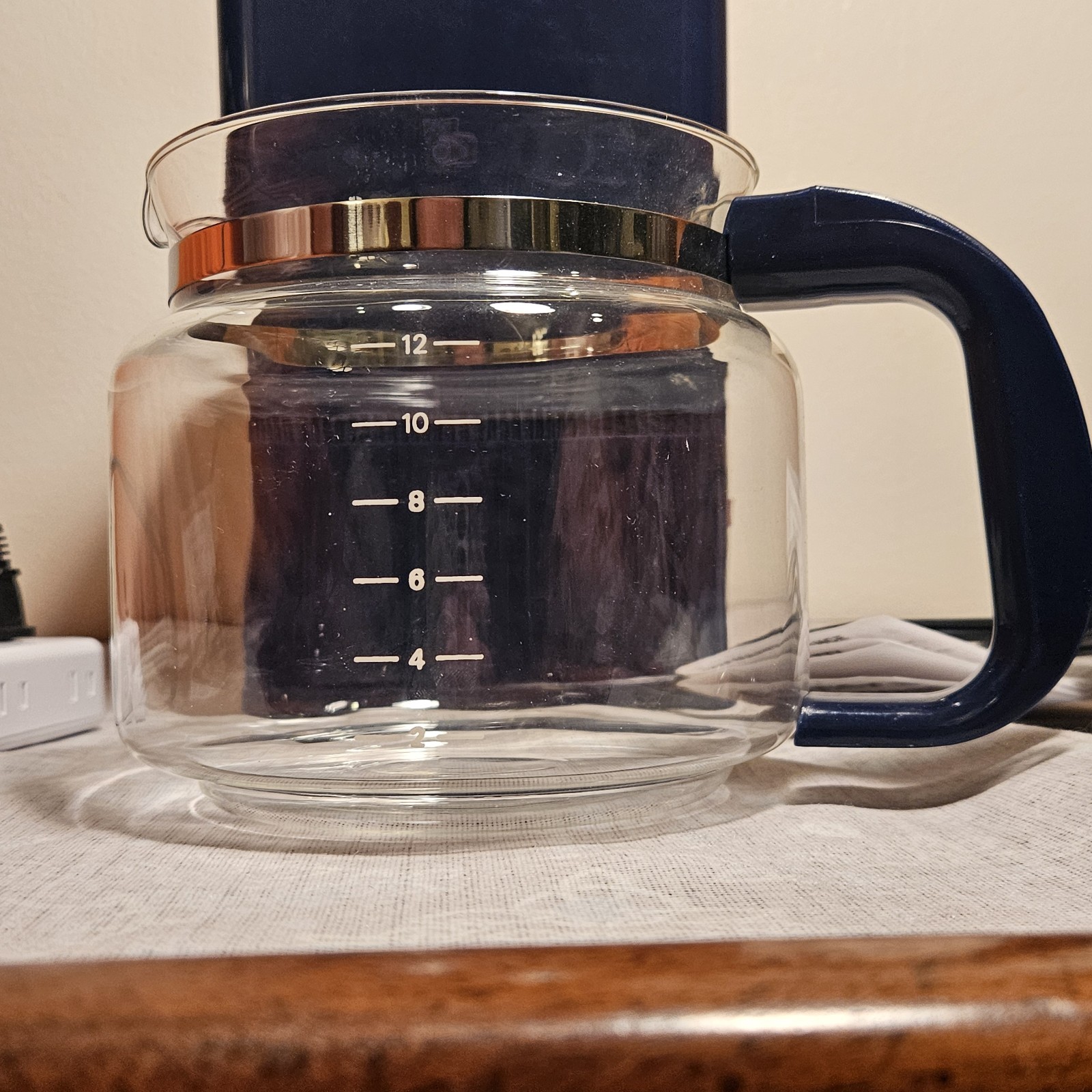 St. Croix Colors Blue 12 Cup Automatic Drip Coffee Maker W Instruction Manual