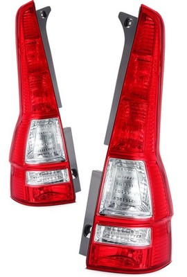 For 07-11 Honda CR-V CRV Red Housing Turn Taillamp Assembly Pair Rear Left Right