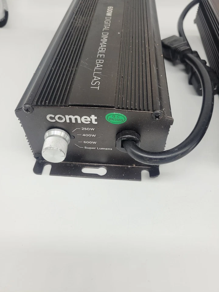 Comet 600w Digital Dimmable Ballasts X2 250w 400w 600w Super Lumens 2 Units  - Image 2 of 4