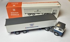 Wiking 1:87 Container Sattelzug United States Lines 520 OVP