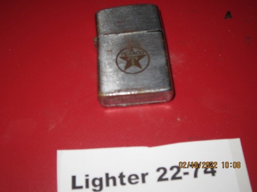 Texaco Prince Lighter #22-74, Please Read Listing, No Returns