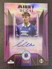 Mikey Moore Topps Deco UCC 2025-2026 Rookie Auto Signed 02/50 Rangers FC