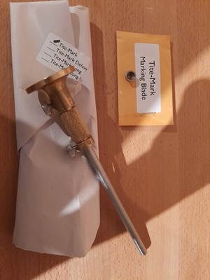 Glen-Drake Toolworks Tite-mark marking gauge Lie-Nielsen Distr.  + extra blade