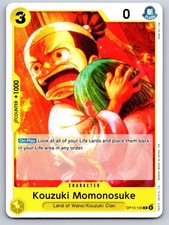 Kouzuki Momonosuke OP13-105 Common Carrying On His Will One Piece Near Mint