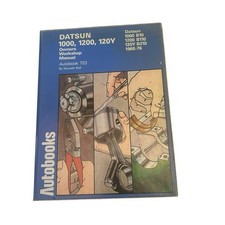 Datsun 1000 1200 120Y Owners Workshop Manual Autobook 1968-76