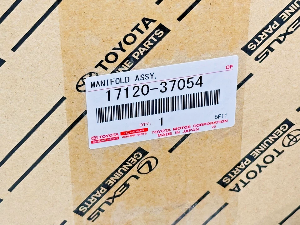 2010-17 丰田普锐斯发动机进气歧管正品原始设备制造商零件 17120-37054 — 第 3/4 张图片