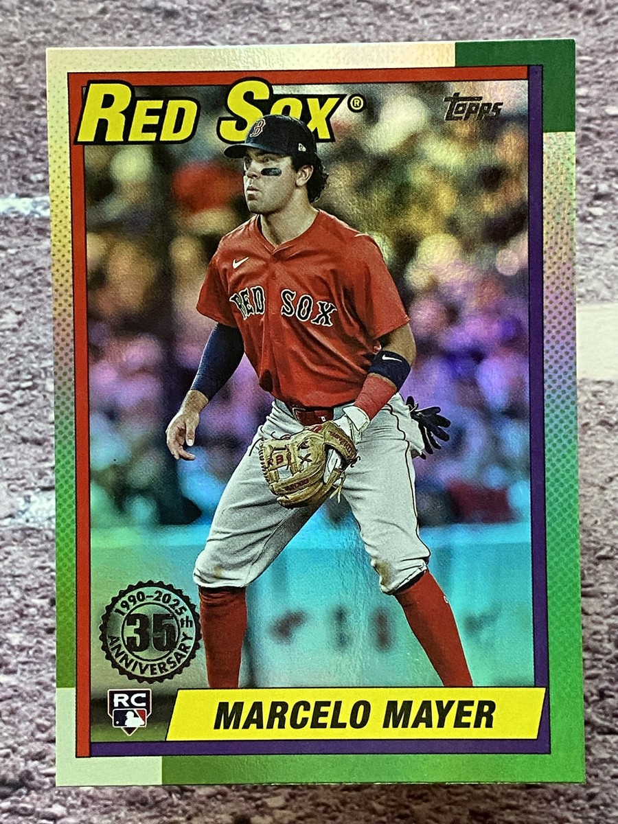 Marcelo Mayer 2025 Topps Update 35th Anniversary Boston Red Sox