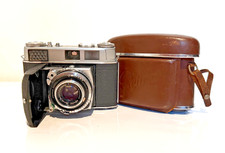 Vintage Kodak Retina IB 35mm - 50mm 2.8 Xenar lens Camera Case NICE