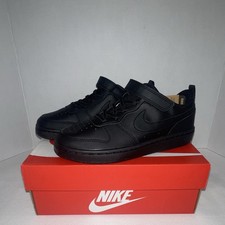 New Nike Court Borough Low Recraft PS Kids Black Sneakers Size 2Y DV5457-002