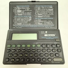 ADVANCED VERB TRANSLATION SPANISH-ENGLISH DICTIONARY (SII Seiko Instruments)(018