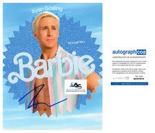 RYAN GOSLING AUTOGRAPH SIGNED 8x10 PHOTO KEN BARBIE MOVIE ACOA