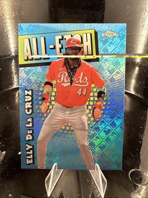 2025 Topps Chrome Logofractor Edition - All-Etch Elly De La Cruz #CAE-4