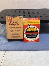 Vintage KODAK FLASH Kodaguide DIAL w/sleeve Envelope By Eastman Kodak Co.
