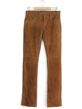 Ralph Lauren Goat Suede Western Pants, Size 26