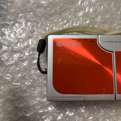 KYOCERA Finecam SL300R Red 3x Optical Zoom Compact Digital Camera