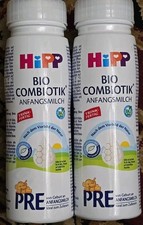 HiPP Stage Pre Bio Combiotik Formula Hipp Pre, Ready To Feed, 200mL 2 Bottles