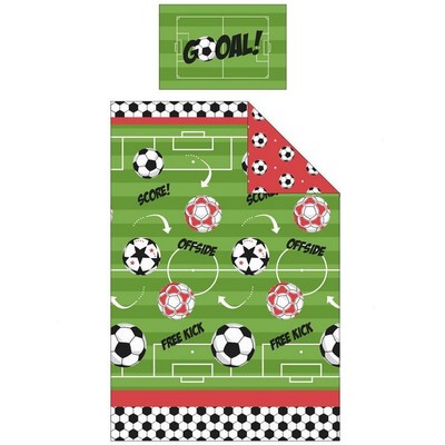 Bedding & Beyond - Kinder Fußball - Bettwäsche-Set (AG2128)