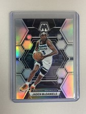 2022-23 Mosaic Silver Jaden McDaniels #58 Timberwolves Parallel Basketball Card