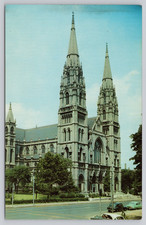 St. Paul's Cathedral Roman Catholic Church Pittsburgh Pennsylvania Postcard