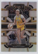 2024 Panini Select WNBA Concourse Silver Prizm Dearica Hamby #77 12zl
