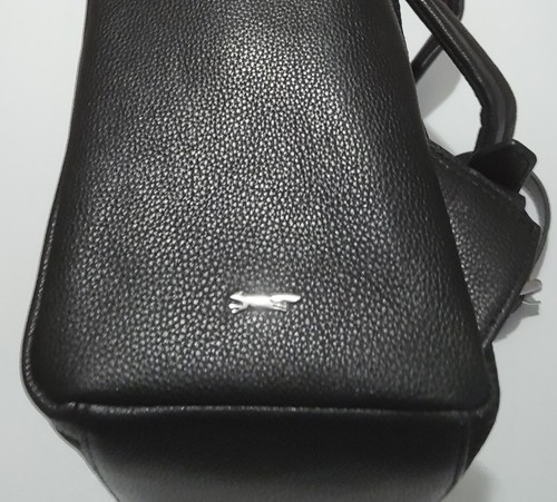 Paul Costello Vinny Genuine Leather Backpack Black - Picture 7 of 11