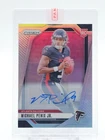 MICHAEL PENIX JR. 2024 PANINI PRIZM ROOKIE RC AUTO SILVER #378 FALCONS Q5588