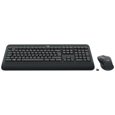 Logitech MK545 Advanced Funk Tastatur, Maus-Set Ergonomisch, Handballenauflage