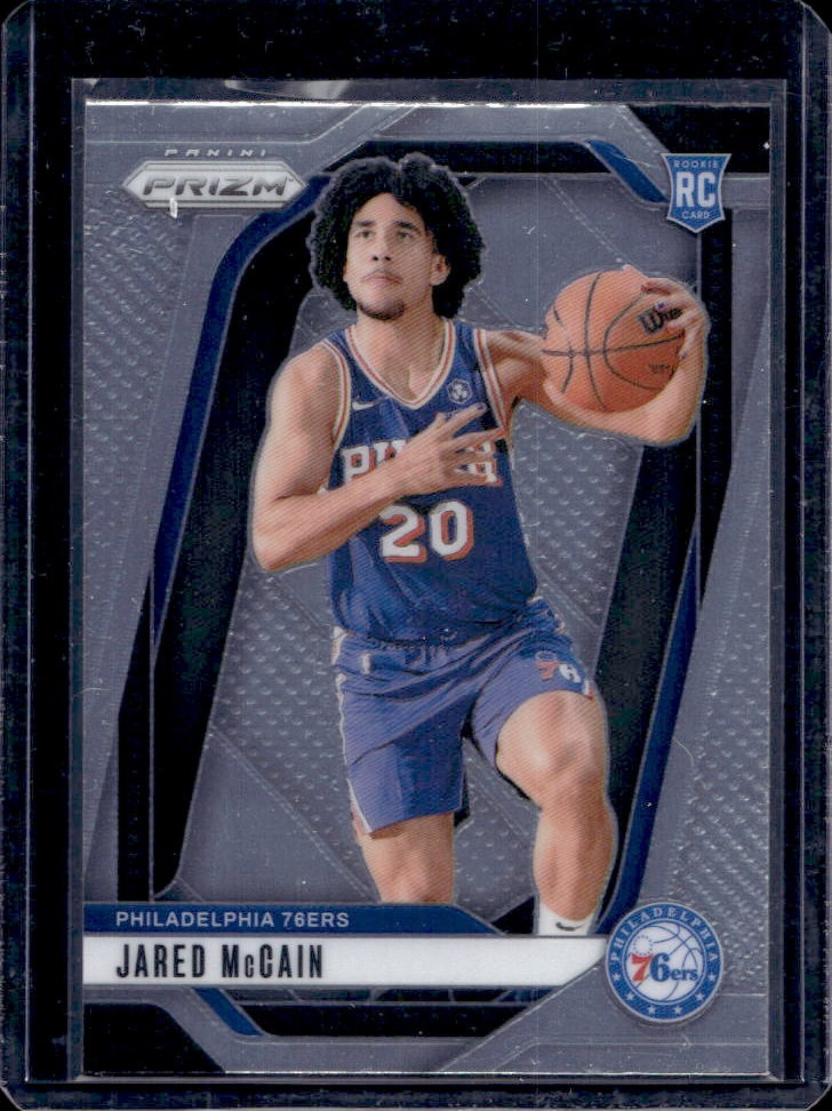 2024-25 Panini Prizm Jared McCain RC Rookie #222 76ers