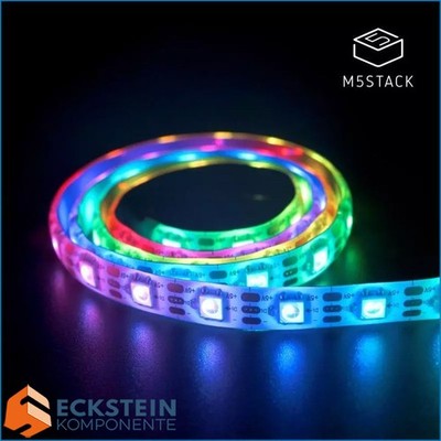 M5Stack Digital RGB LED Weatherproof Strip LED Streifen SK6812 120LED/2m A093-C