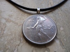 Collana Moneta Italia 50 lire prima serie repubblica italiana