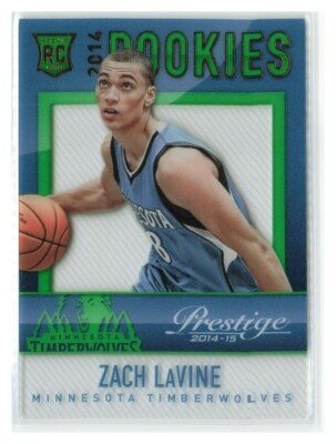 Zach LaVine 2014-15 Panini Prestige Mystery Rookies Acetate SP #14 - T'Wolves