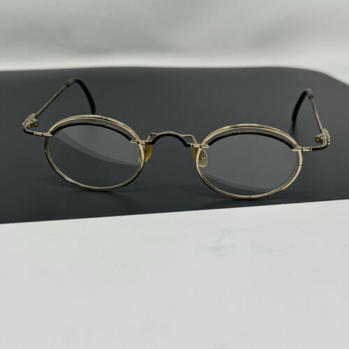 Monturas de gafas Cazal NOS Mod 775 doradas negras Alemania - Imagen 2 de 21
